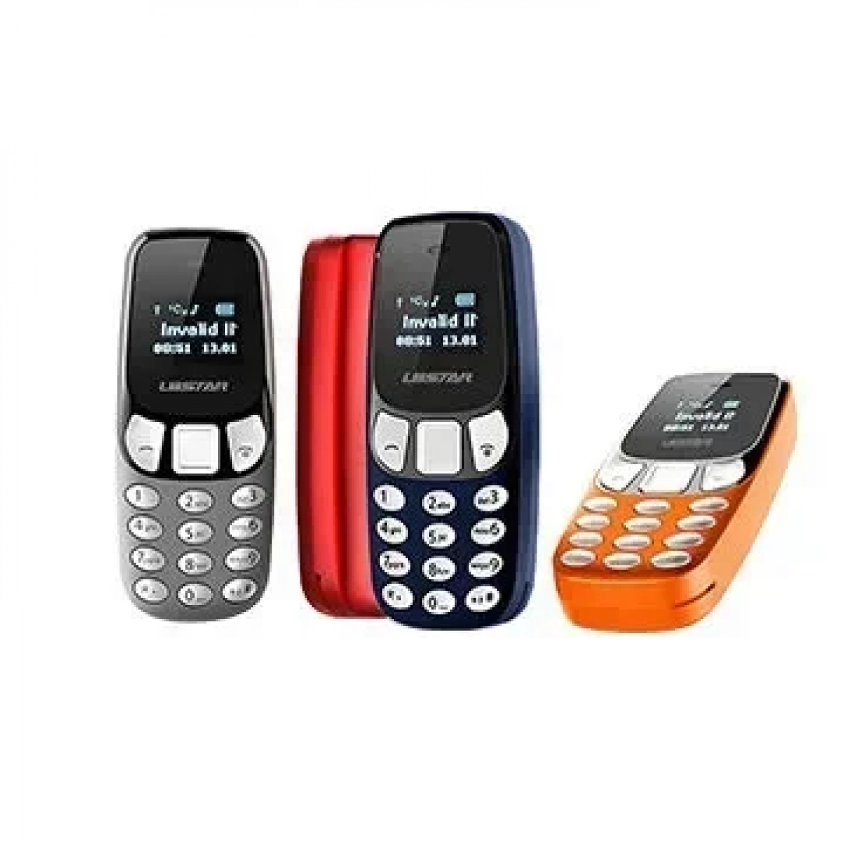 L8STAR BM10 Mini Phone με Ελληνικό Μενού, σε μαύρο χρώμα
