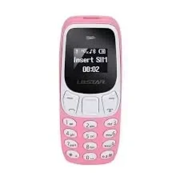 L8STAR BM10 Mini Phone με Ελληνικό Μενού, σε ροζ χρώμα