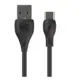 WK WDC-072 Καλώδιο Φόρτισης USB σε Type C(1m) Μαύρο