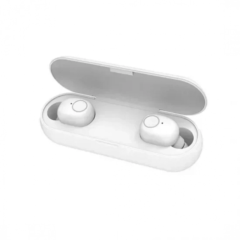 Ακουστικά TWS Q10 HiFi Bluetooth Headset, σε λευκό χρώμα