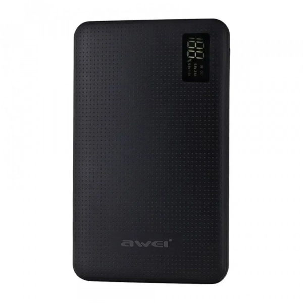 Power Bank Awei P56K 30000 mAh, σε μαύρο χρώμα