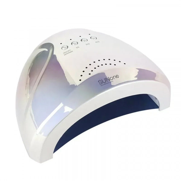 Επαγγελματικό Φουρνάκι Νυχιών UV LED SUN ONE – 48Watt, σε ασημί μεταλλικό χρώμα