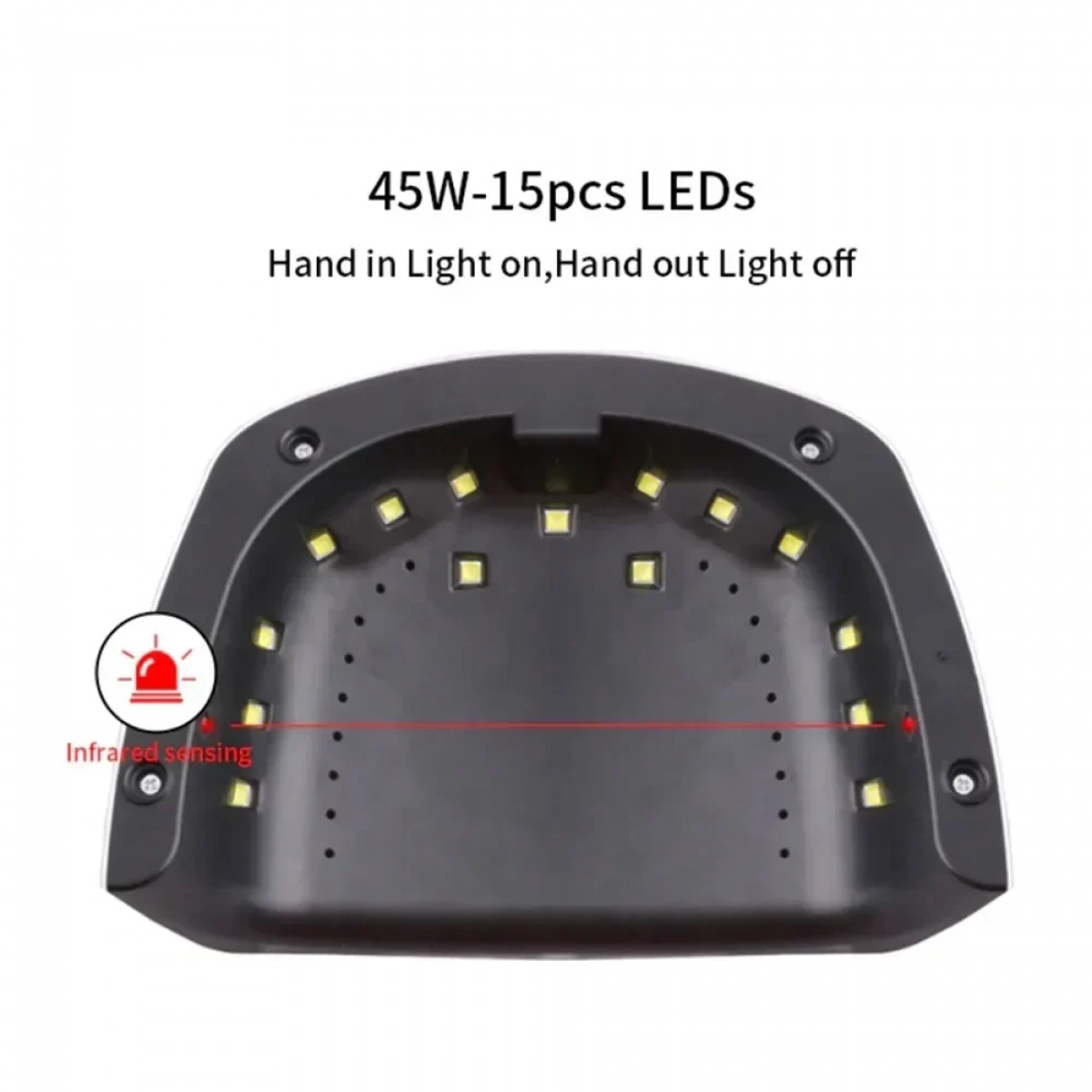 Επαγγελματικό Φουρνάκι Νυχιών SUN H1 Plus UV LED 45W