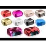 Επαγγελματικό Φουρνάκι Νυχιών 36W Quick CCFL W-24 για ημιμόνιμο μανικιούρ – πεντικιούρ 36w, σε κόκκινο χρώμα