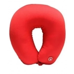 Guee Massager- Μαξιλάρι αυχένα με δόνηση, σε κόκκινο χρώμα