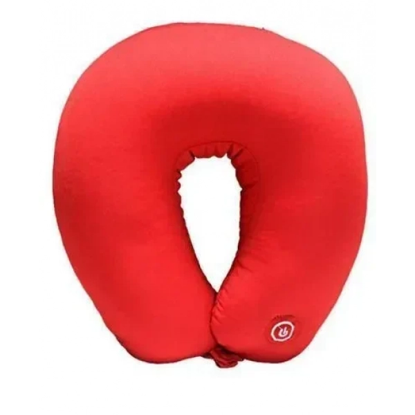 Guee Massager- Μαξιλάρι αυχένα με δόνηση, σε κόκκινο χρώμα