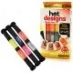Πινέλα νυχιών με 6 Χρώματα - Nail Art Pens "Hot Designs"