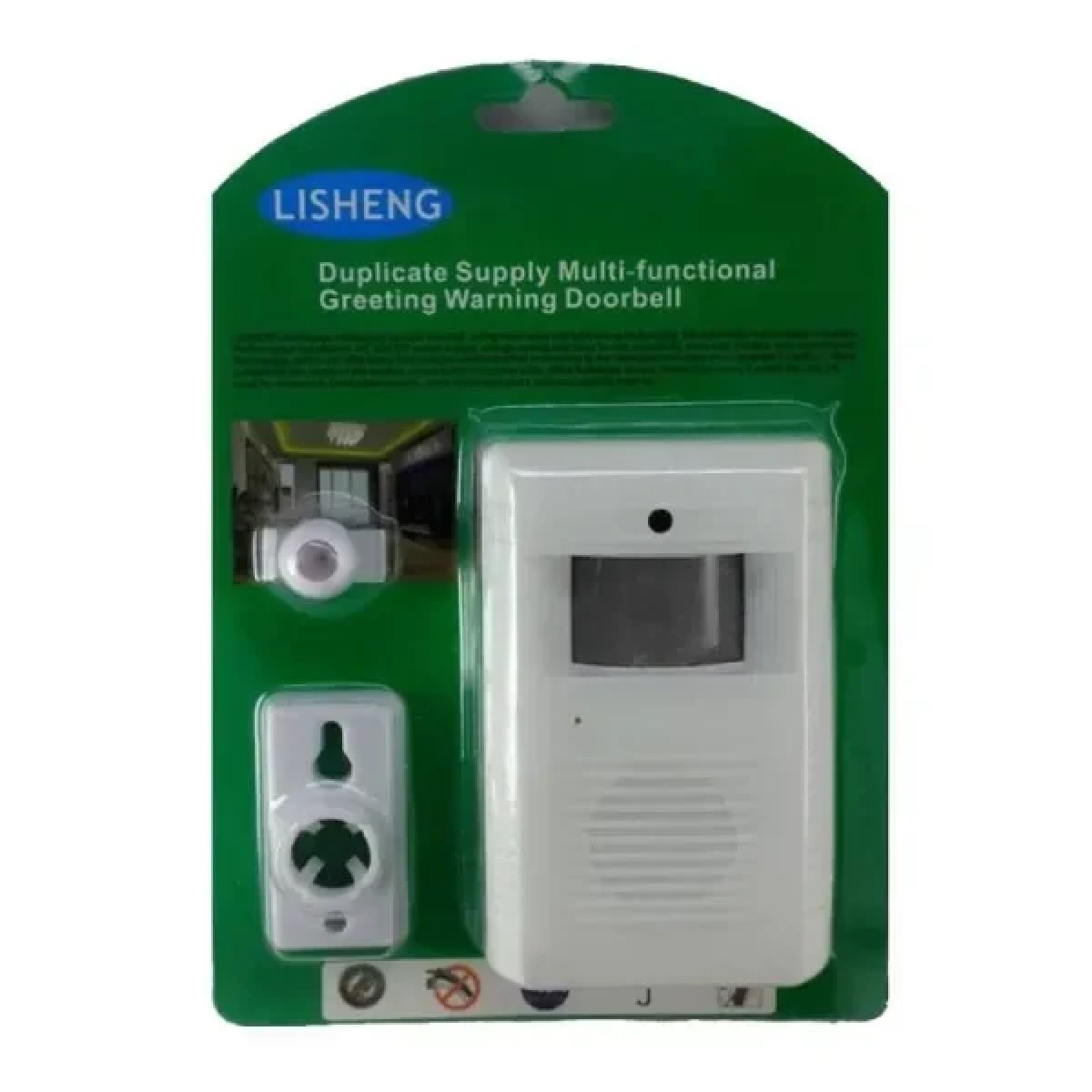Ειδοποιητής Εισόδου - Αισθητήρας Κίνησης Πόρτας με Ομιλία και Ήχο LISHENG 3108