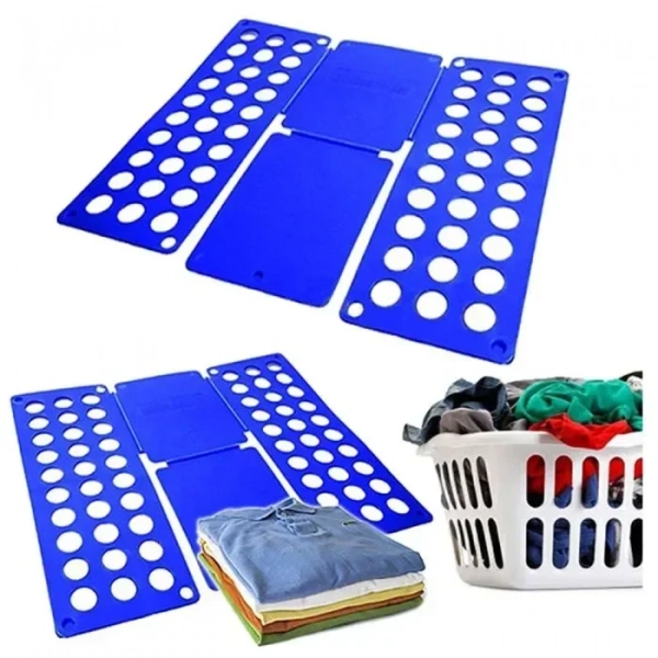 Διπλωτικό ρούχων - Clothes folder, σε μπλε χρώμα