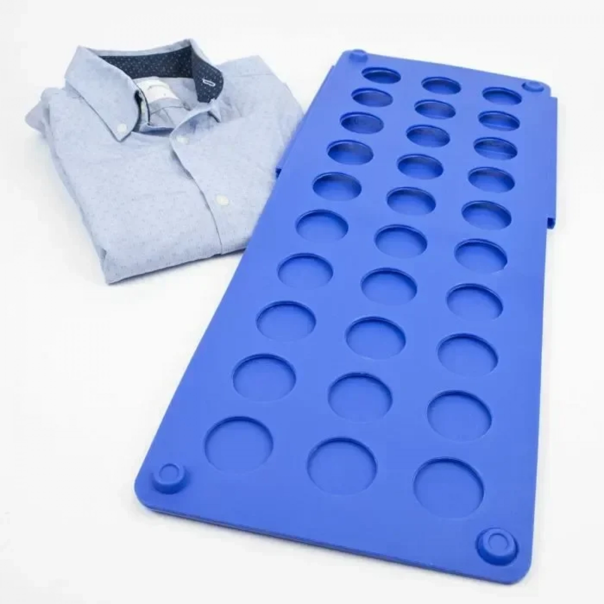 Διπλωτικό ρούχων - Clothes folder, σε μπλε χρώμα