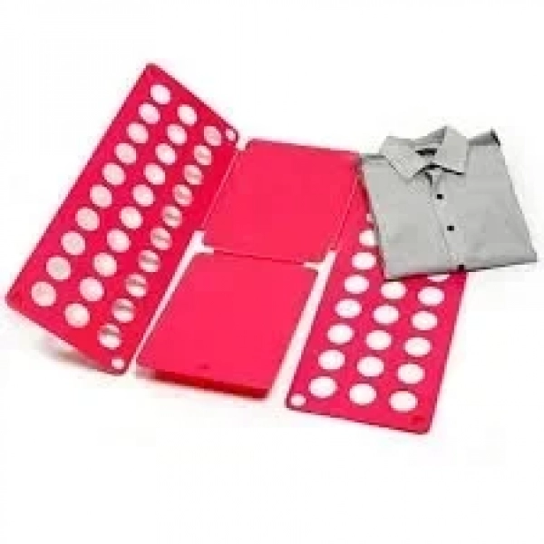 Διπλωτικό ρούχων - Clothes folder, σε ροζ χρώμα