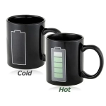 Κούπα με Δείκτη Θερμοκρασίας – Charging Battery Mug