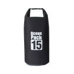 Αδιάβροχη τσάντα 15L – Ocean pack, σε μαύρο χρώμα