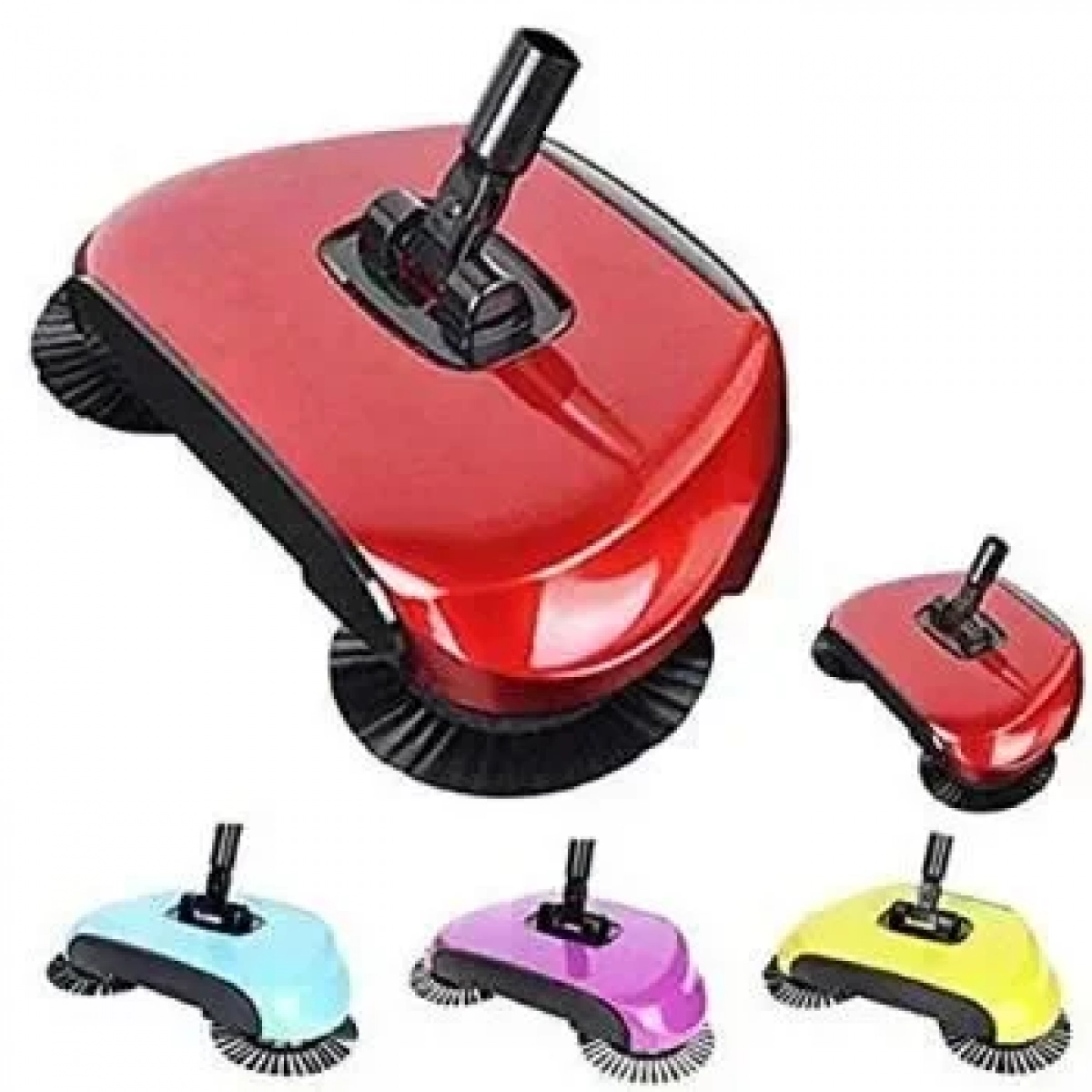 Περιστρεφόμενη σκούπα Sweep Drag All-In-One, σε πράσινο χρώμα