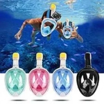 Μάσκα Θαλάσσης Ninja Full Face Free Breath Mask L/XL, σε ροζ χρώμα