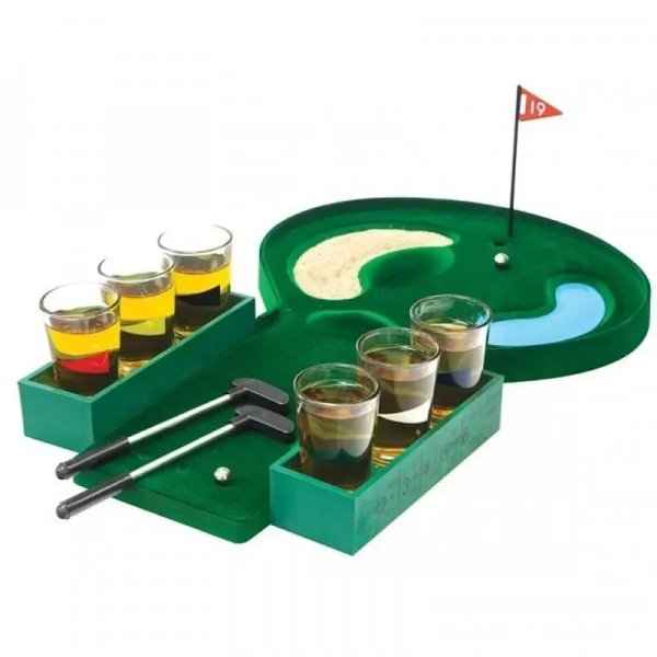 Mini Golf Shot Glass Drinking Game / Παιχνίδι Διασκέδασης με Ποτό (oem)