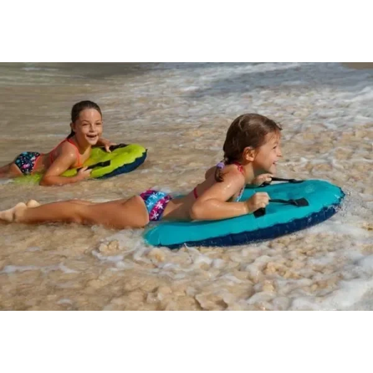 Φουσκωτή Σανίδα Σερφ Θαλάσσης με Λαβές BB Discovery Kid, κατάλληλο για παιδιά 4-8 ετών, σε πράσινο χρώμα