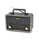Ρετρό Ασύρματο Ηχείο bluetooth Kemai MD-1908BT, σε μαύρο χρώμα