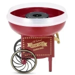 Μηχανή για Μαλλί της Γριάς OEM Cotton Candy Maker, σε κόκκινο χρώμα