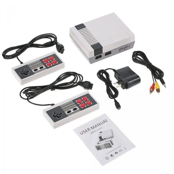 Ρετρό Game Box κονσόλα με 620 παιχνίδια και 2 χειριστήρια