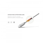 Kαλώδιο Ταχυφόρτισης/Σύνδεσης Remax RC-080a 2.1A USB to Type C (1m), σε ασημί χρώμα