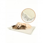 Αυτοθερμαινόμενο Χαλάκι Μικρών Κατοικιδίων 60x46cm Μπεζ