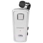 Ασύρματο Bluetooth Hands-Free In-Ear με Δόνηση, Multipoint, Μικρόφωνο & CVC Ασημί – Fineblue F980
