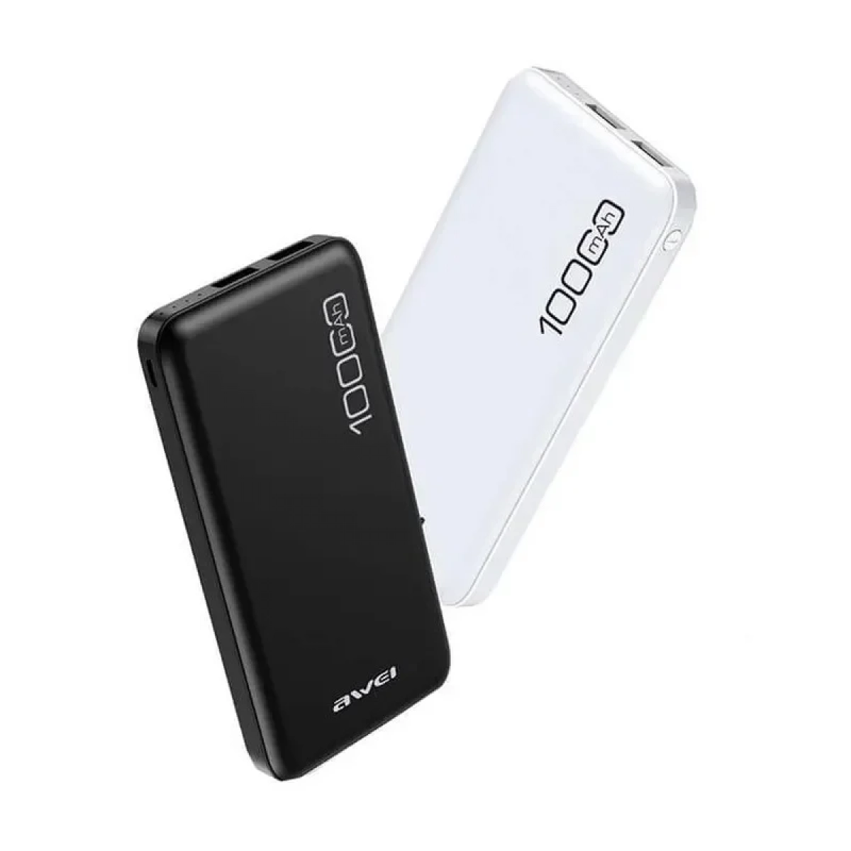 Power Bank Awei P28K 10000mAh, σε μαύρο χρώμα