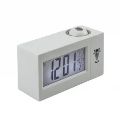 Ψηφιακό Ρολόι προτζέκτορας DS-3605 σε λευκό χρώμα