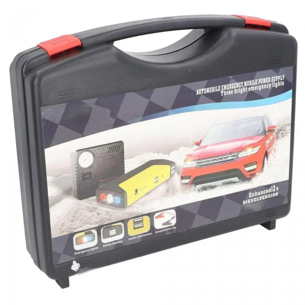 Εκκινητής μπαταρίας αυτοκινήτου 12v starter 16800Mah tm-15