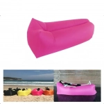 Φουσκωτό Στρώμα & Κάθισμα Ξαπλώστρα Lazy Bag Inflatable Air Sofa 196CM, σε ροζ χρώμα