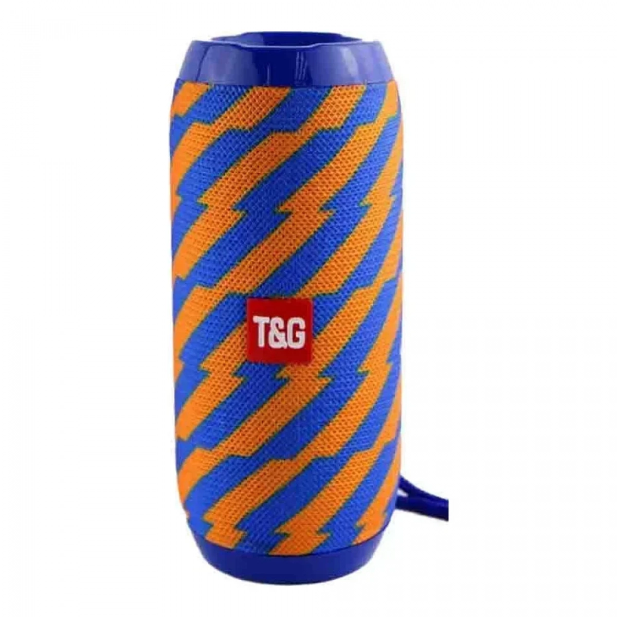 Φορητό Ασύρματο Ηχείο Bluetooth T&G TG-117, σε μπλε/πορτοκαλί χρώμα