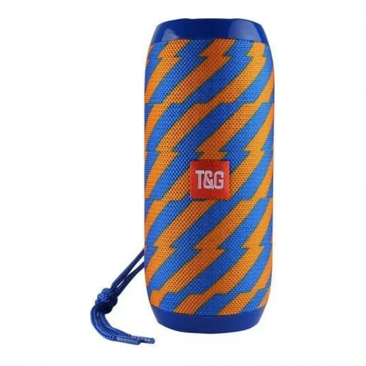 Φορητό Ασύρματο Ηχείο Bluetooth T&G TG-117, σε μπλε/πορτοκαλί χρώμα