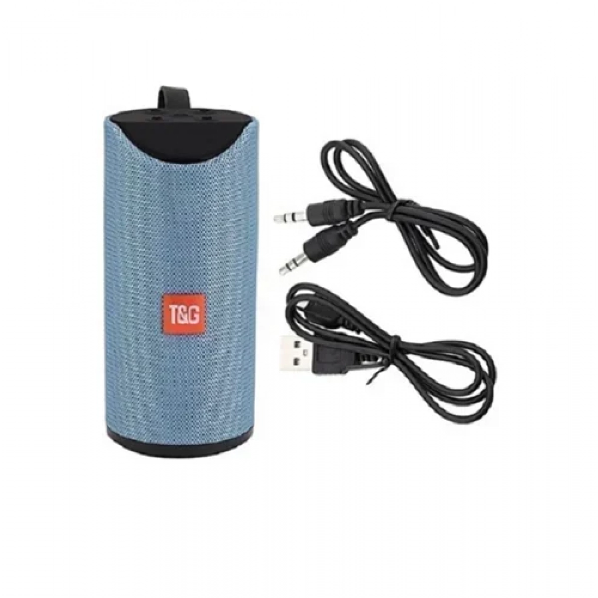 Ηχείο Bluetooth 5W με Ραδιόφωνο και Διάρκεια Μπαταρίας έως 4 ώρες Γαλάζιο T&G TG-113 - Image 3