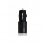 Φορτιστής Αυτοκινήτου AWEI C100 Dual USB σε μαύρο χρώμα