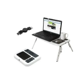Αναδιπλούμενο Τραπεζάκι για Laptop με 2 Ανεμιστήρες Ψύξης E-Table LD09