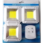 LED Φώτα Οροφής με Τηλεχειριστήριο 3 τεμάχια