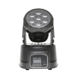 LED Φωτορυθμικό με Ρομποτική Κεφαλή Smart Rainbow DP-518 RGBW Μαύρο