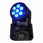 LED Φωτορυθμικό με Ρομποτική Κεφαλή Smart Rainbow DP-518 RGBW Μαύρο