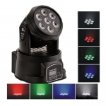 LED Φωτορυθμικό με Ρομποτική Κεφαλή Smart Rainbow DP-518 RGBW Μαύρο