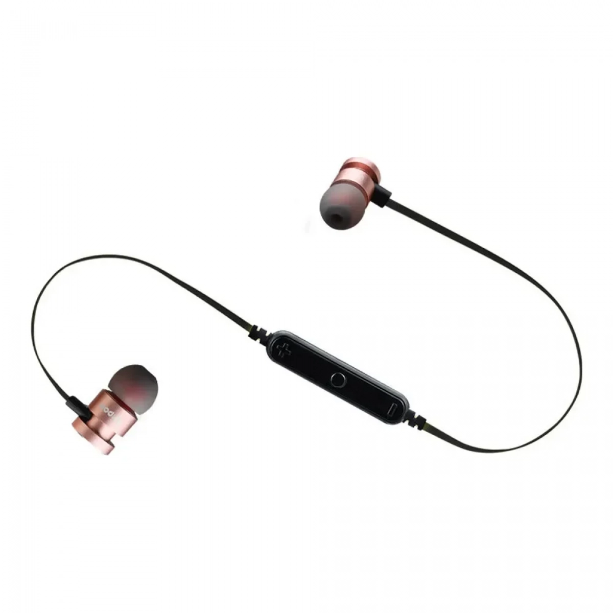 Μαγνητικά Ακουστικά Bluetooth Ipipoo iL91BL Bass Ροζ/Χρυσό