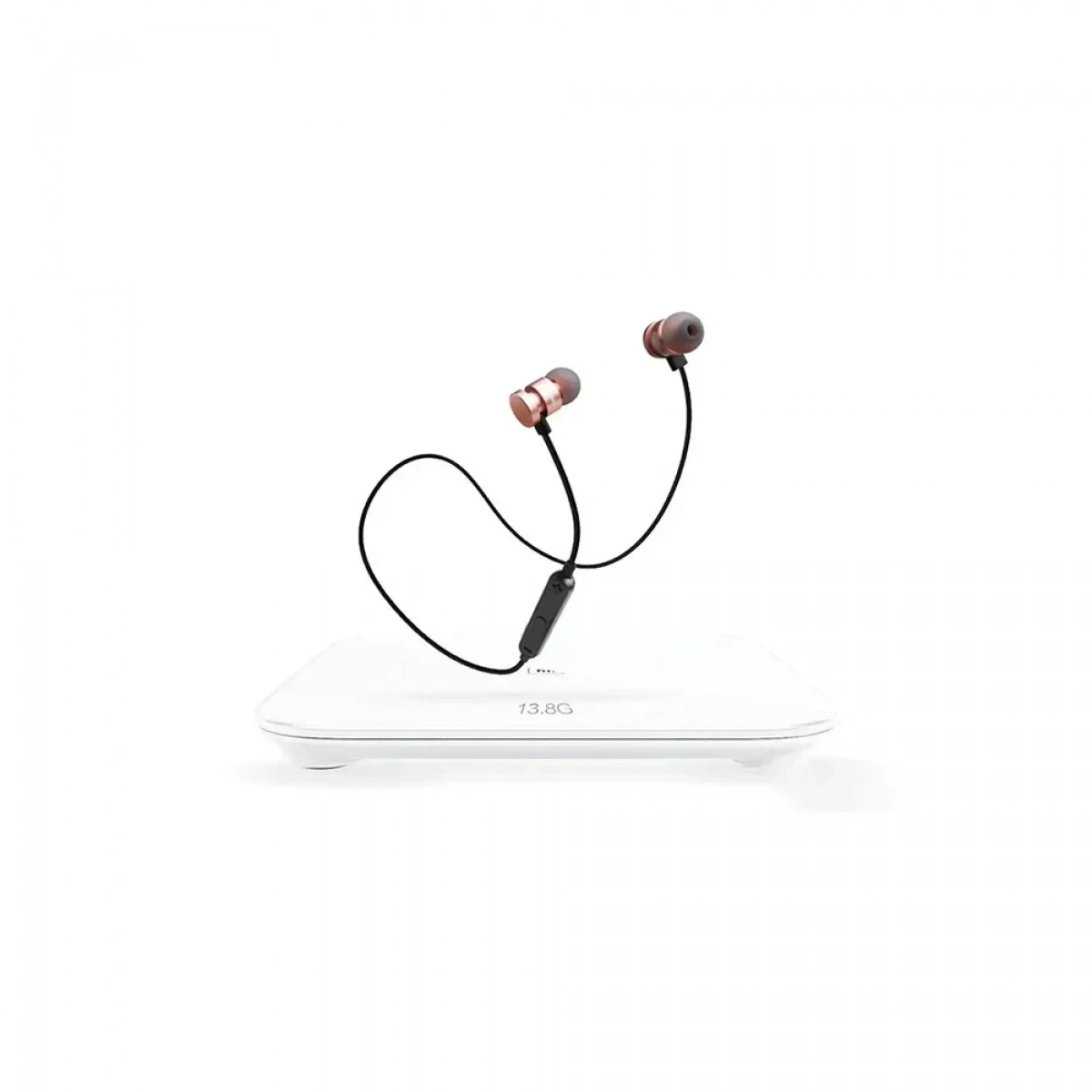 Μαγνητικά Ακουστικά Bluetooth Ipipoo iL91BL Bass Ροζ/Χρυσό