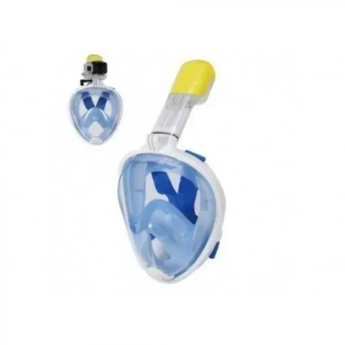 Μάσκα Θαλάσσης Ninja Full Face Free Breath Mask L/XL, σε μπλε χρώμα