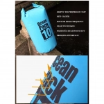 Ocean Pack Στεγανός Σάκος Ώμου με Χωρητικότητα 10 Λίτρων Μωβ Χρώμα