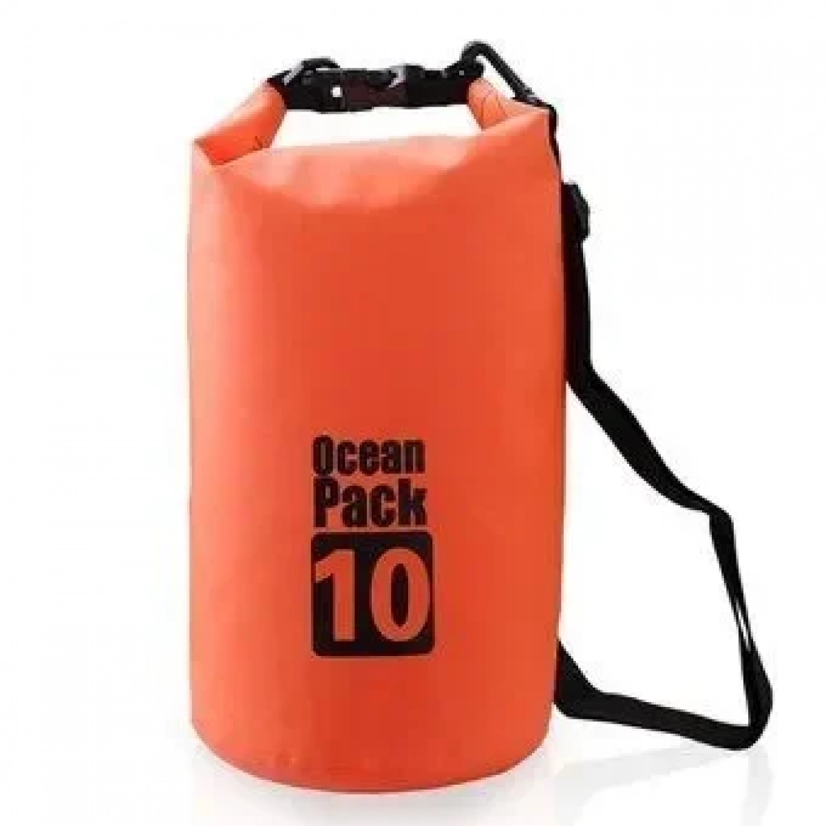 Ocean Pack Στεγανός Σάκος Ώμου με Χωρητικότητα 10 Λίτρων Πορτοκαλί Χρώμα