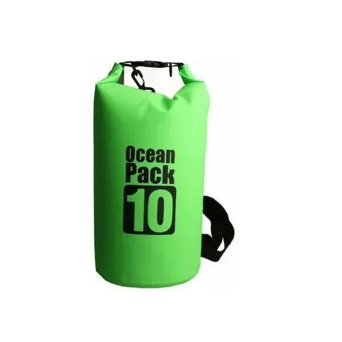 Ocean Pack Στεγανός Σάκος Ώμου με Χωρητικότητα 10 Λίτρων Πράσινο Χρώμα
