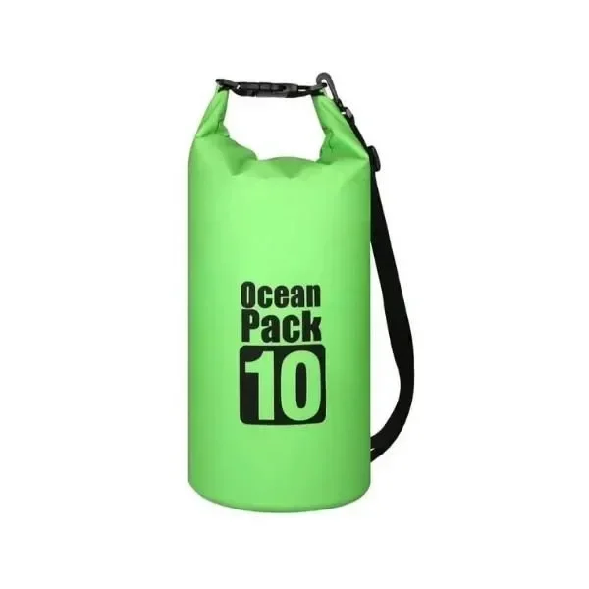 Ocean Pack Στεγανός Σάκος Ώμου με Χωρητικότητα 10 Λίτρων Πράσινο Χρώμα