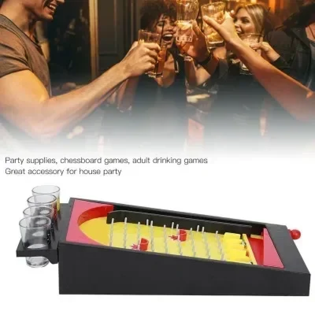 Παιχνίδι Διασκέδασης με Σφηνάκια - Sudsball Drinking Game