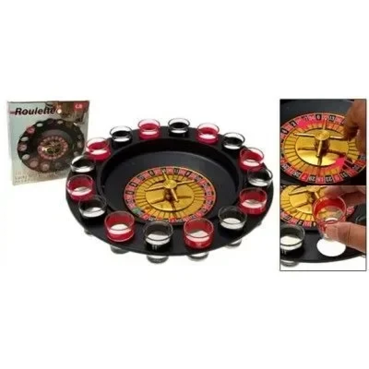 Παιχνίδι Ποτού Ρουλέτα με Σφηνάκια - Drinking Roulette