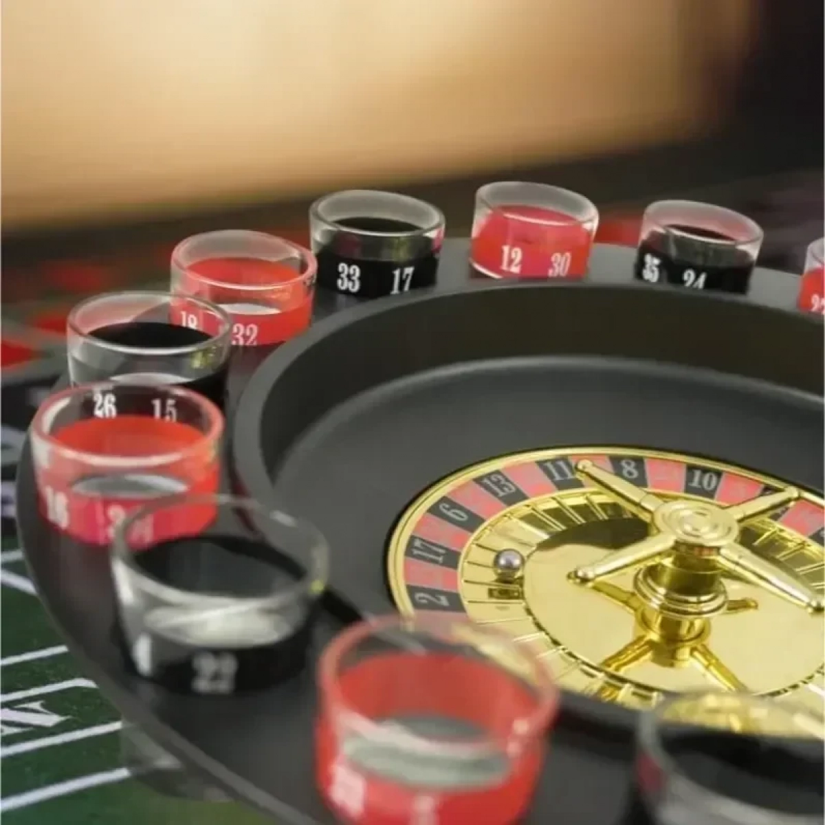 Παιχνίδι Ποτού Ρουλέτα με Σφηνάκια - Drinking Roulette